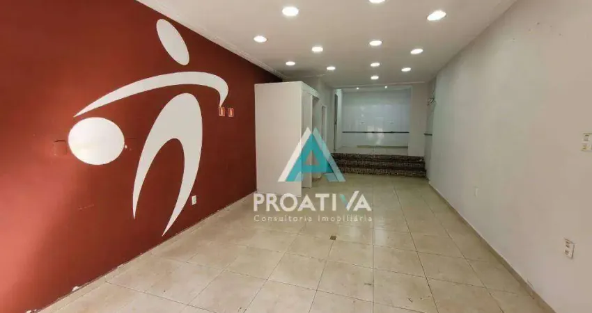 Salão para alugar, 60 m² por R$ 5.500,00 - Centro - Santo André/SP