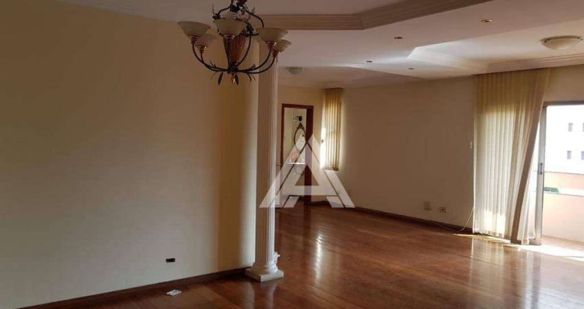 Apartamento com 3 dormitórios para alugar, 144 m² por R$ 5.450,00/mês - Centro - Santo André/SP