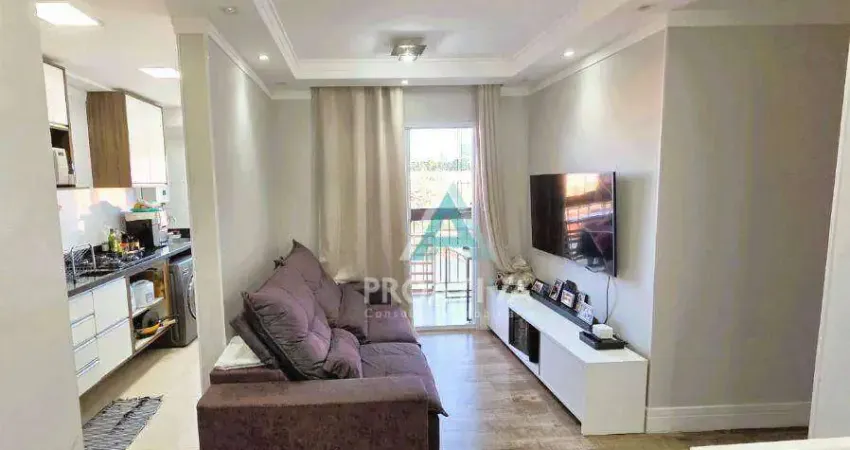 Apartamento com 3 dormitórios à venda, 72 m² por r$ 555.000,00 - vila santa rita de cássia - são bernardo do campo/sp