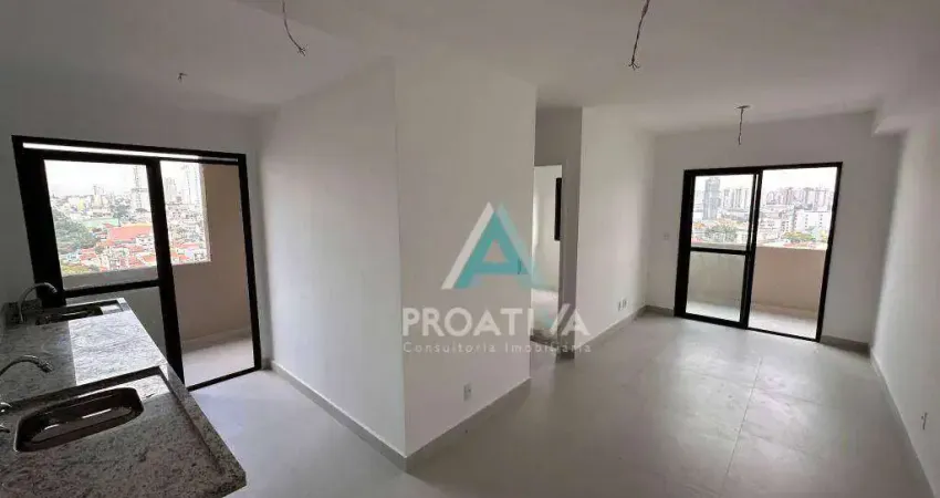 Apartamento com 2 dormitórios à venda, 51 m² por r$ 455.000,00 - parque das nações - santo andré/sp