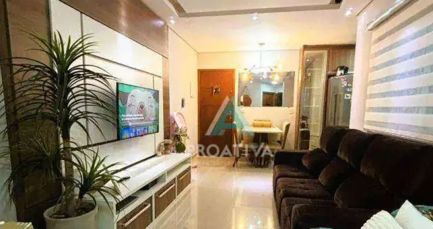 Apartamento à venda, 52 m² por r$ 350.000,01 - parque capuava - santo andré/sp