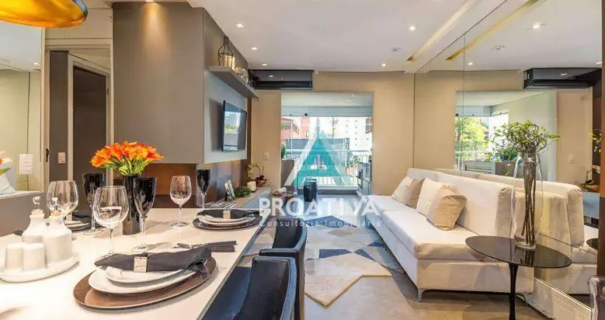 Apartamento com 2 dormitórios à venda, 67 m² por r$ 625.000,00 - nova petrópolis - são bernardo do campo/sp