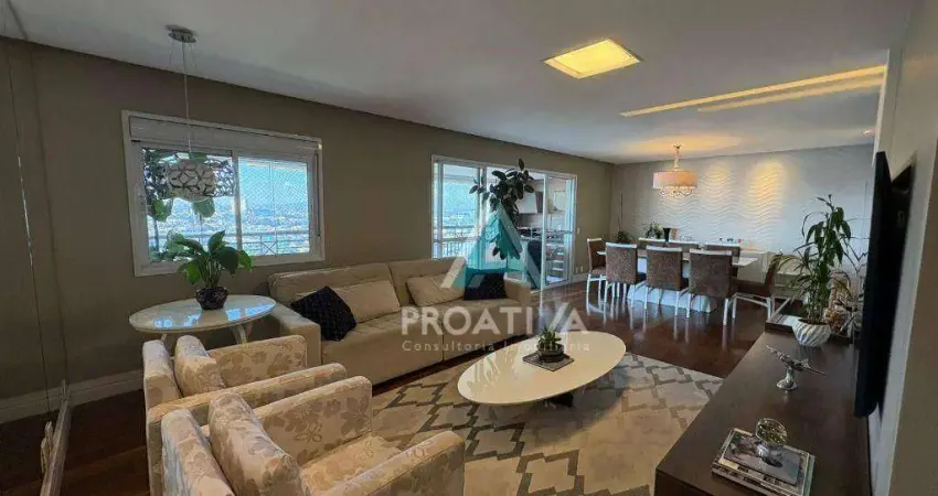 Apartamento com 3 dormitórios à venda, 135 m² por r$ 1.980.000,00 - jardim - santo andré/sp