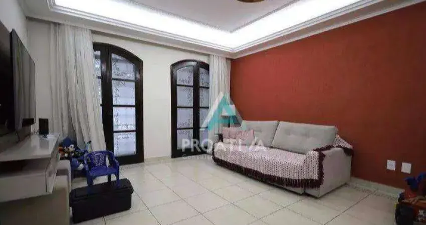 Sobrado com 3 dormitórios à venda, 156 m² por r$ 661.000,08 - vila pires - santo andré/sp