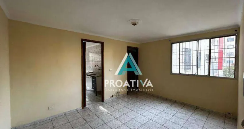 Apartamento com 2 dormitórios, 55 m² - venda por R$ 220.000,00 ou aluguel por R$ 1.560,00/mês - Jardim Alvorada - Santo André/SP