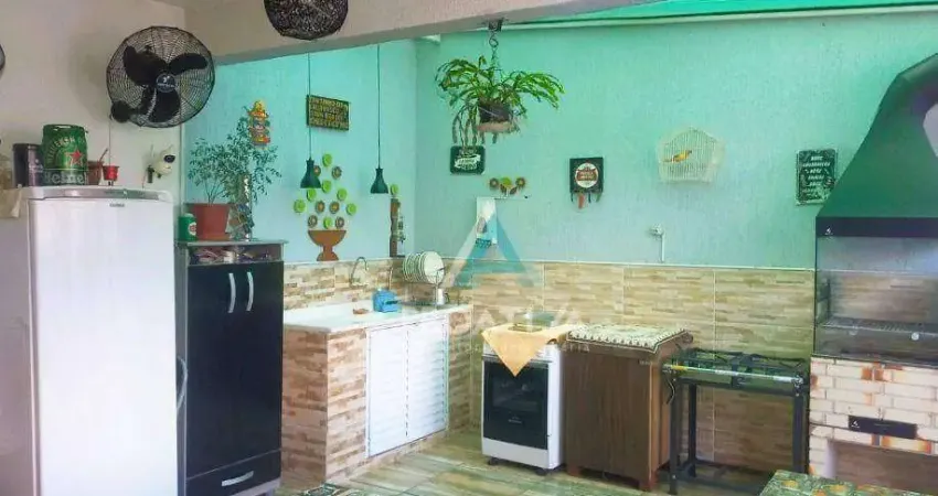 Sobrado à venda, 120 m² por r$ 800.000,00 - santa maria - santo andré/sp