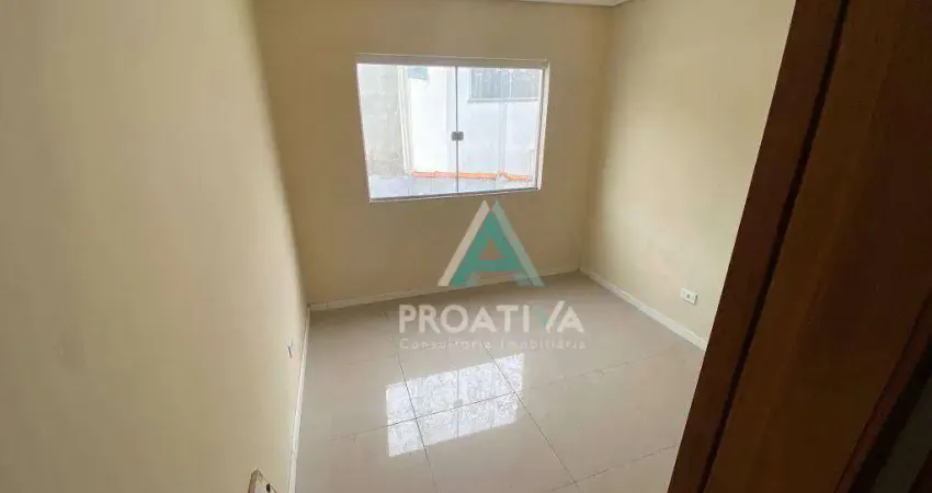 Sobrado com 3 dormitórios à venda, 81 m² casa branca santo andré/sp