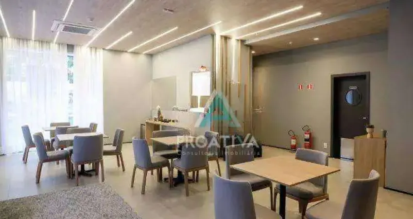 Apartamento à venda, 22 m² por r$ 285.000,01 - barcelona - são caetano do sul/sp