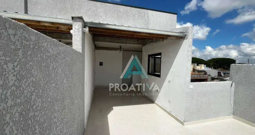 Cobertura com 2 dormitórios, com 1 suíte à venda, 100 m² por r$ 627.800,00 - bairro utinga - santo andré/sp