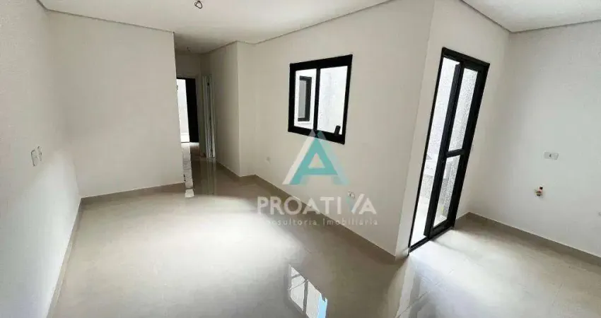 Apartamento com 2 dormitórios, sendo 1 suíte à venda, 54 m² por r$ 431.000,00 - utinga - santo andré/sp.