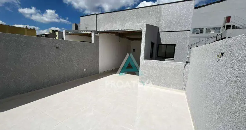 Cobertura com 2 dormitórios, sendo 1 suíte à venda, 100 m² por r$ 627.800,00 - bairro utinga - santo andré/sp.