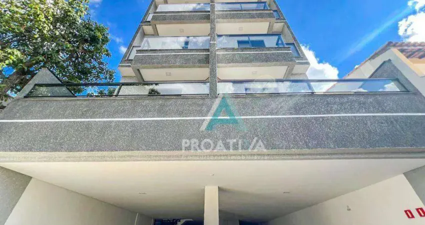 Apartamento com 2 dormitórios à venda, 72 m² por r$ 395.000 - vila scarpelli - santo andré/sp.