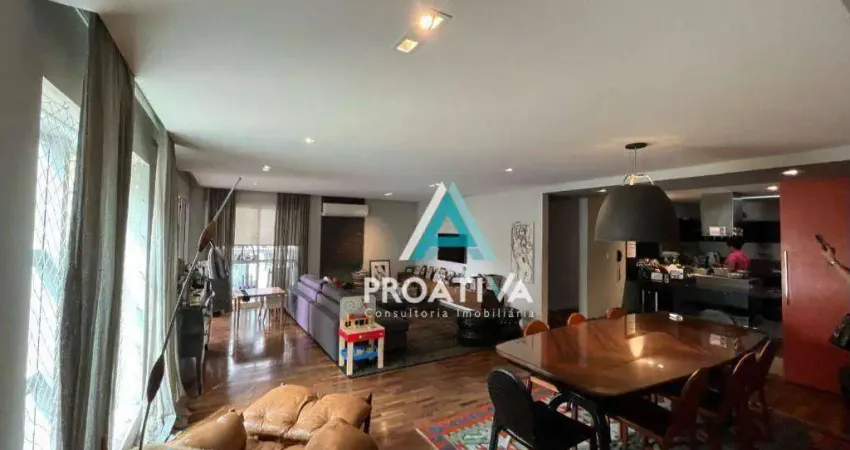 Apartamento com 2 dormitórios, 158 m² - venda por r$ 1.485.000,00 ou aluguel por r$ 8.493,00/mês - campestre - santo andré/sp