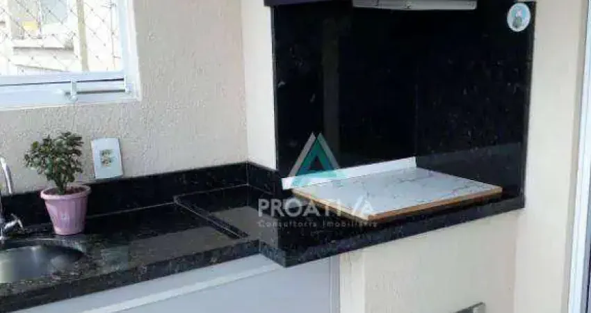 Apartamento com 2 dormitórios à venda, 82 m² por r$ 766.000,00 - jardim - santo andré/sp