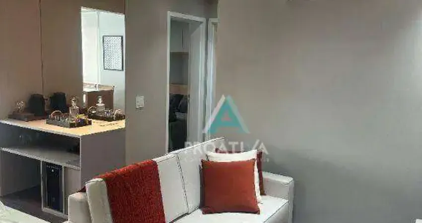 Apartamento com 2 dormitórios para alugar, 65 m² por r$ 6.270,00/mês - jardim - santo andré/sp