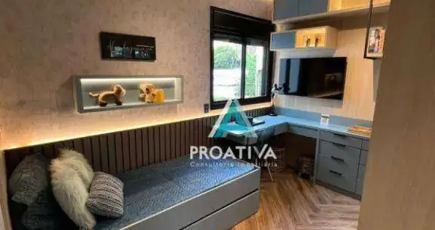 Apartamento à venda, 112 m² por r$ 1.300.000,99 - campestre - santo andré/sp