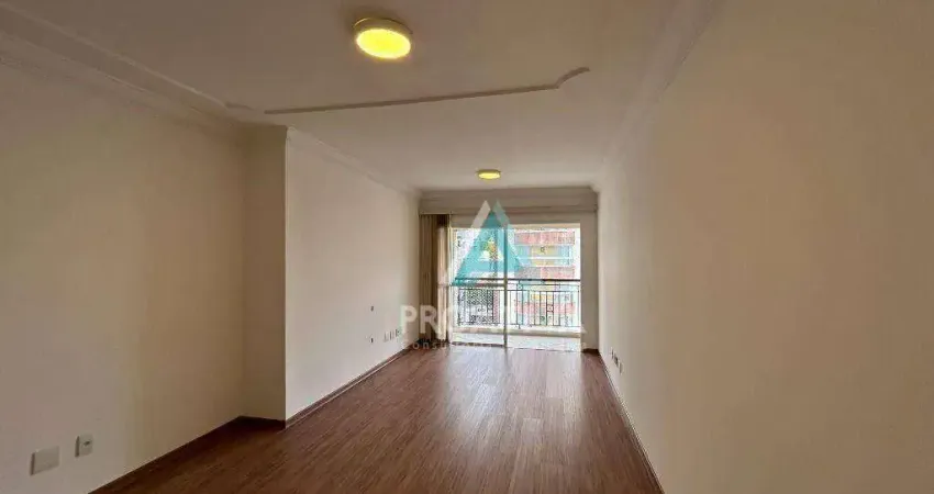 Apartamento com 3 dormitórios para alugar, 94 m² por r$ 3.680,00/mês - jardim bela vista - santo andré/sp