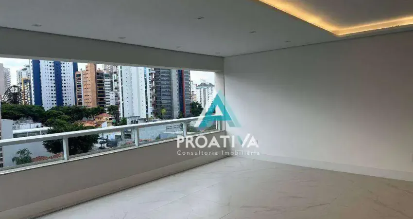 Apartamento com 3 dormitórios à venda, 190 m² - jardim - santo andré/sp