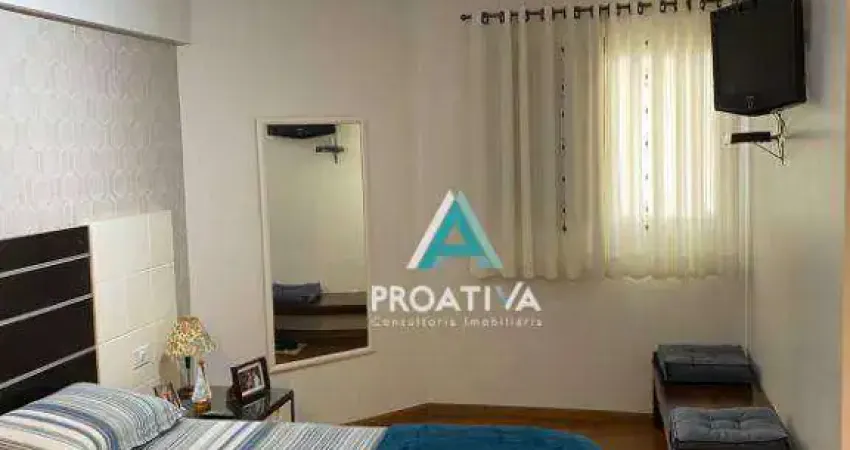 Apartamento com 3 dormitórios, 125 m² - venda por r$ 790.000,00 ou aluguel por r$ 5.380,00/mês - jardim do carmo - santo andré/sp