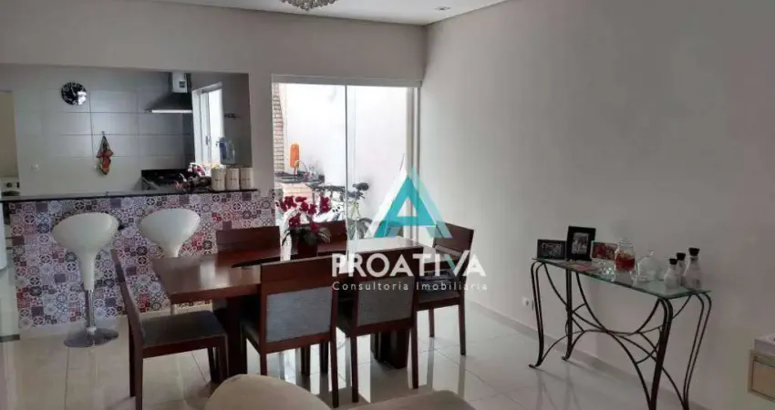 Sobrado com 3 dormitórios, 203 m² - venda por r$ 1.300.000,00 ou aluguel por r$ 2.566,67 - jardim - santo andré/sp