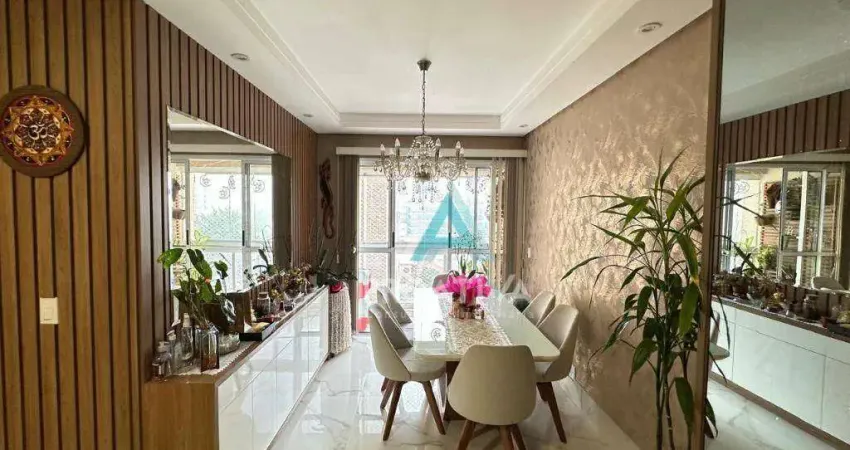 Apartamento com 3 dormitórios à venda, 90 m² por r$ 890.000,00 - vila assunção - santo andré/sp