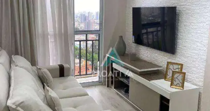 Apartamento com 3 dormitórios para alugar, 59 m² por r$ 4.103,00/mês - parque erasmo assunção - santo andré/sp