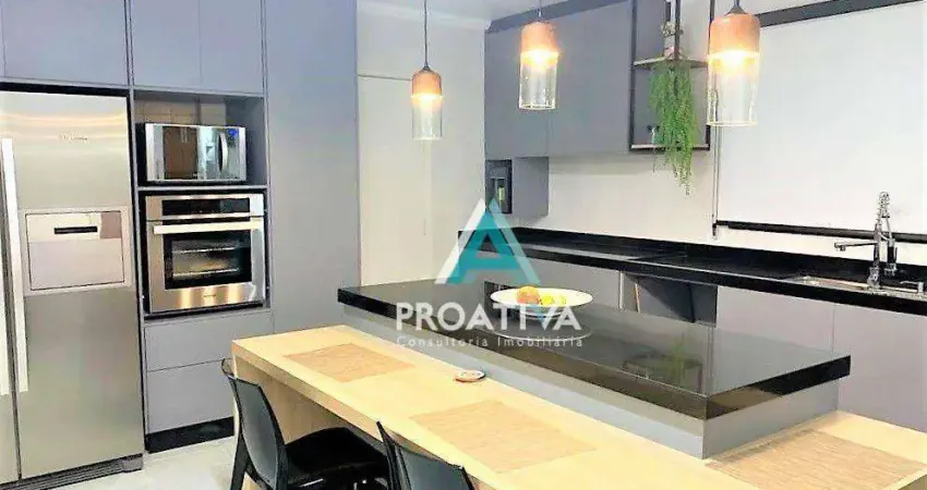 Apartamento com 3 dormitórios, 149 m² - venda por r$ 1.200.000,00 ou aluguel por r$ 13.636,00/mês - vila bastos - santo andré/sp