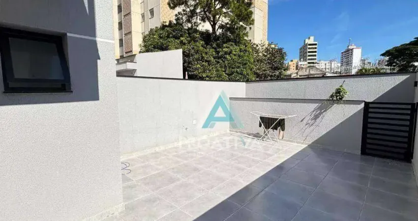 Apartamento garden à venda, 106 m² por r$ 610.000,99 - casa branca - santo andré/sp
