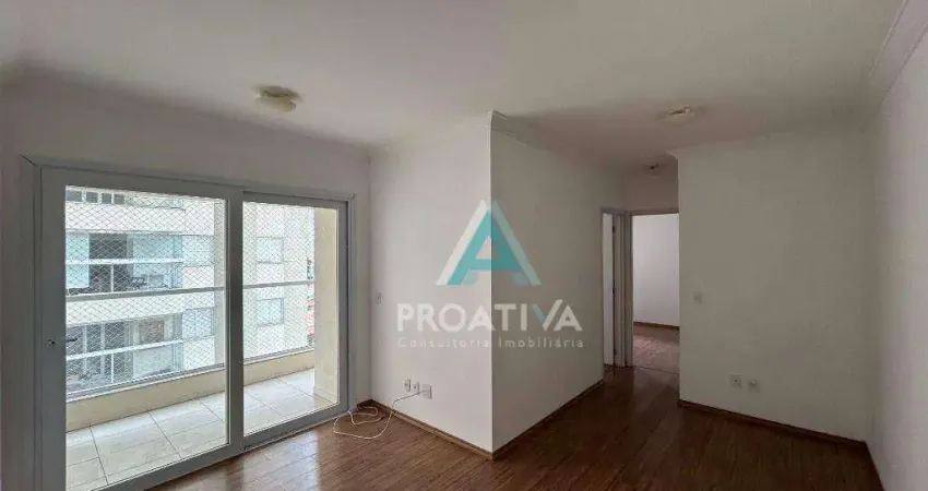 Apartamento com 2 dormitórios para alugar, 57 m² por r$ 3.493,49 - jardim - santo andré/sp