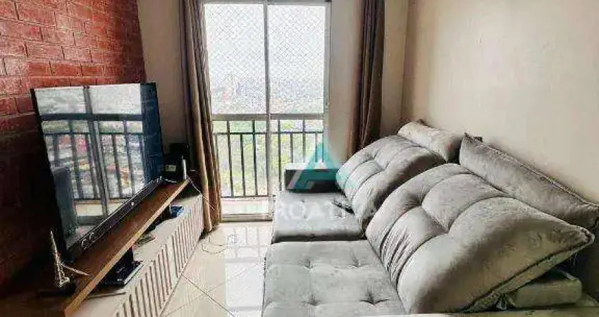 Apartamento com 3 dormitórios à venda, 60 m² por R$ 382.000,09 - Parque Erasmo Assunção - Santo André/SP