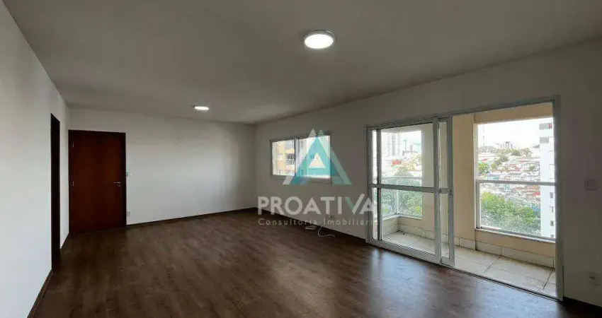 Apartamento com 3 dormitórios, 138 m² - venda por r$ 1.000.000,01 ou aluguel por r$ 5.704,00 - vila valparaíso - santo andré/sp