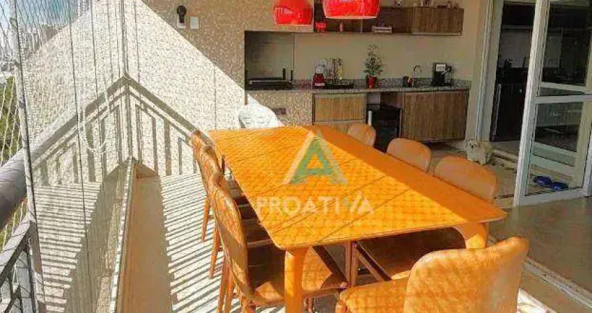 Apartamento com 3 dormitórios à venda, 144 m² por R$ 1.890.000,00 - Campestre - Santo André/SP