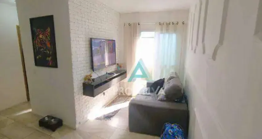 Apartamento com 2 dormitórios à venda, 46 m² por r$ 299.000,00 - vila tibiriçá - santo andré/sp