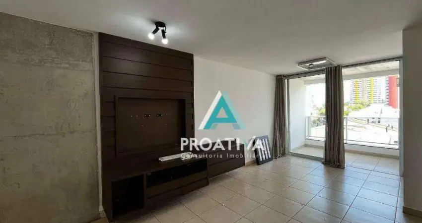 Apartamento com 2 dormitórios para alugar, 68 m² - Jardim - Santo André/SP