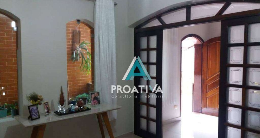 Sobrado com 4 dormitórios, 220 m² - venda por R$ 800.000,00 ou aluguel por R$ 4.001,00/mês - Parque das Nações - Santo André/SP