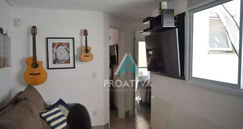 Cobertura com 2 dormitórios à venda, 88 m² por r$ 600.000,00 - vila alpina - santo andré/sp