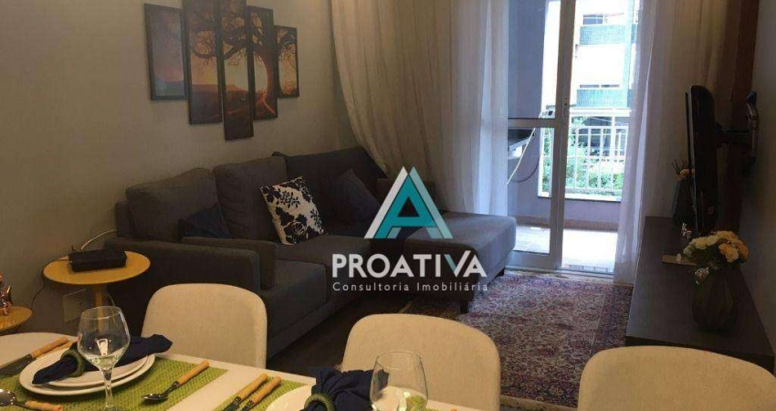 Apartamento com 2 dormitórios à venda, 65 m² por R$ 682.473,05 - Campestre - Santo André/SP