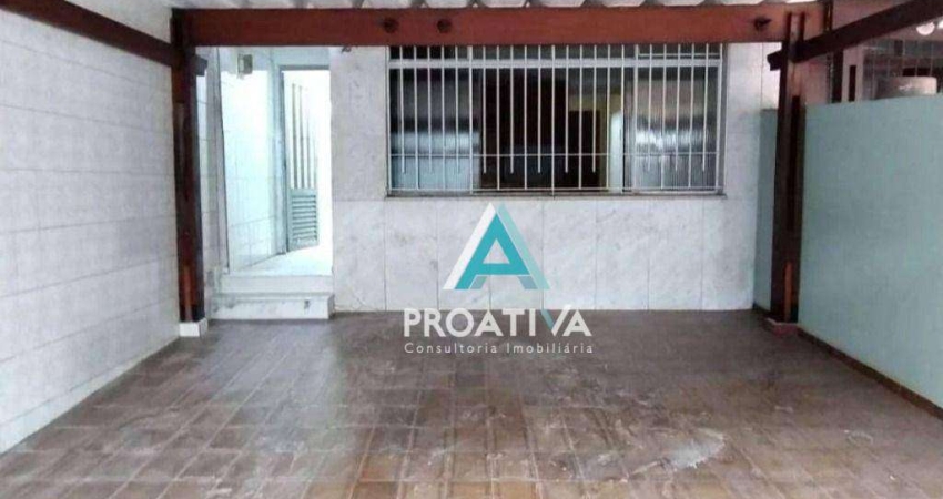 Sobrado com 3 dormitórios à venda, 100 m² - Vila Valparaíso - Santo André/SP