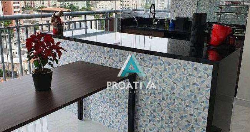 Apartamento com 3 dormitórios à venda, 115 m² por R$ 1.490.000,00 - Centro - Santo André/SP