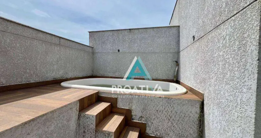 Sobrado com 3 dormitórios à venda, 140 m² por R$ 860.000,00 - Campestre - Santo André/SP
