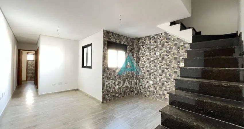 Cobertura com 2 dormitórios à venda, 96 m² - Vila Floresta - Santo André/SP