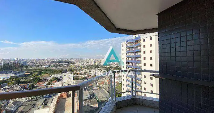 Apartamento com 3 dormitórios à venda, 98 m² - Campestre - Santo André/SP