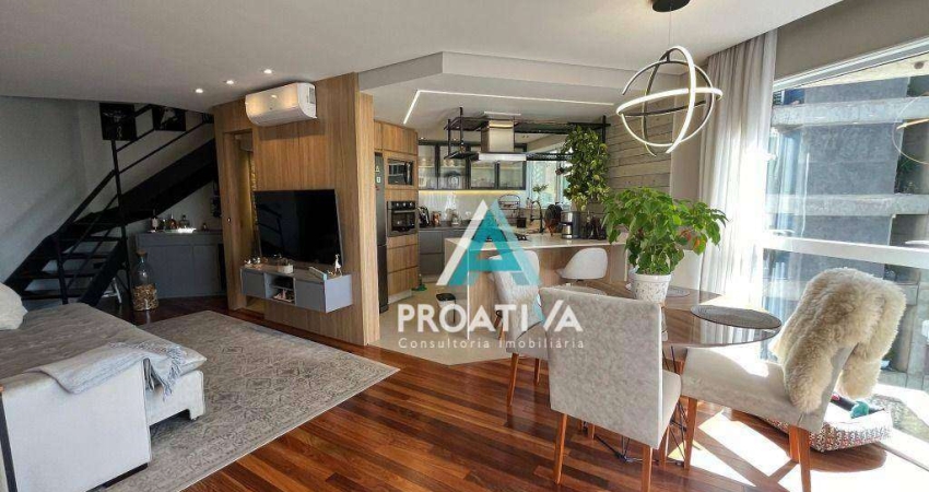 Cobertura à venda, 148 m² por R$ 1.500.000,02 - Jardim - Santo André/SP