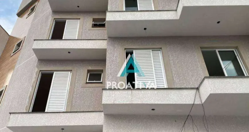 Apartamento com 2 dormitórios à venda, 55 m² por R$ 379.000,03 - Campestre - Santo André/SP