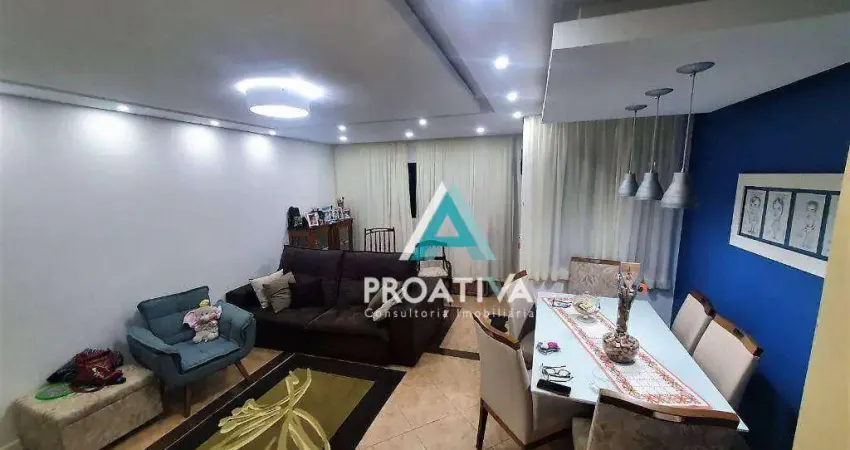 Sobrado com 3 dormitórios à venda, 200 m² por r$ 1.065.000,00 - parque erasmo assunção - santo andré/sp