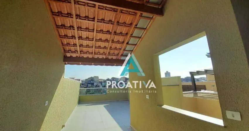 Cobertura com 2 dormitórios à venda, 100 m² - Jardim Santo Alberto - Santo André/SP