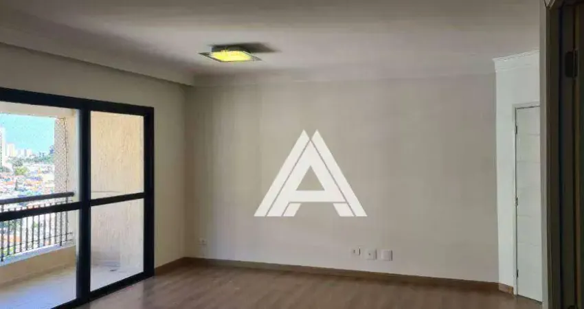 Apartamento com 3 dormitórios para alugar, 114 m² por r$ 4.699,00/mês - jardim - santo andré/sp