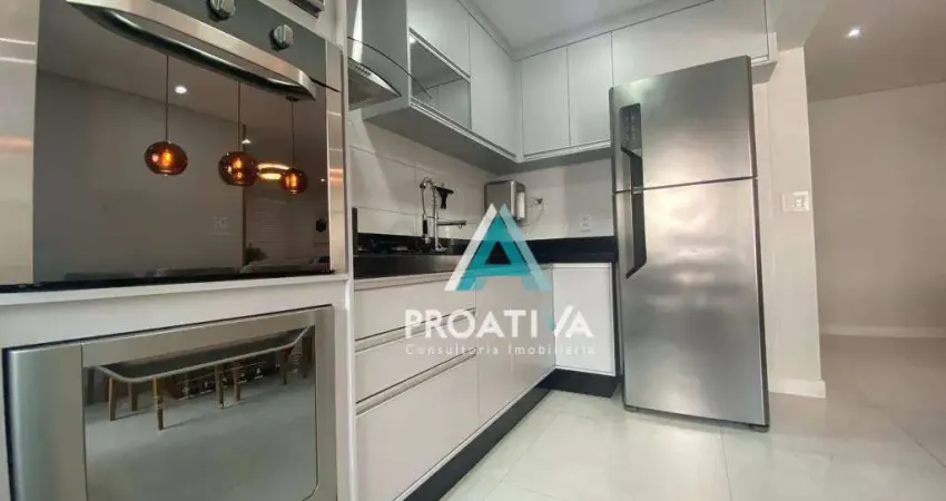 Apartamento com 3 dormitórios à venda, 96 m² por R$ 989.000,00 - Vila Scarpelli - Santo André/SP