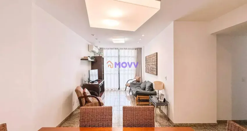 Apartamento à venda na rua ministro octavio kelly, jardim icaraí 110 m², frente, sol da manhã!
