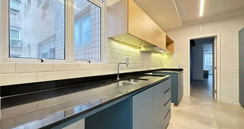 Apartamento alto padrão venda na praia do Gonzaga em Santos